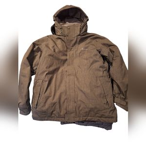 Mens Columbia Patrol parka Size large